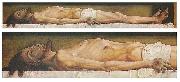 Hans holbein the younger The Body of the Dead Christ in the Tomb and a detail oil painting